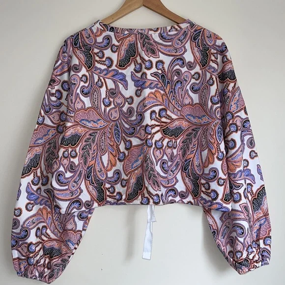 CARTEL & WILLOW | Willa Sweat in paisley boho print - Picture 12 of 12